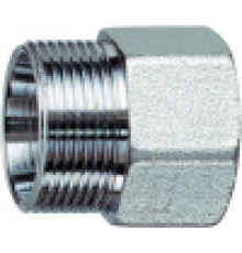 Переходник цанговый FAR 3/8 ВР - М24х19 хромированный FC 5060 C38