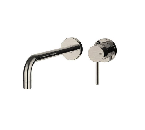 Смеситель для раковины Gessi Emporio Via Tortona встраиваемый излив 225 мм Finox Brushed Nickel 44825#149
