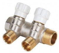 Коллектор Hogart Premium 3/4 x 1/2 EK 2 выхода с регулирующими вентилями MM4020504