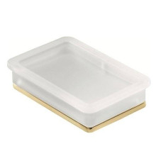 Мыльница настольная Colombo Design Lulu PVD золото матовое стекло B6240.HPS-VAN