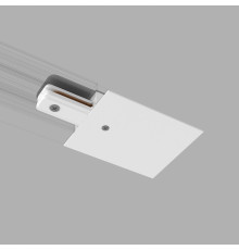 Ввод питания и заглушка торцевая для однофазного встраиваемого шинопровода белый TRPF-1-WH