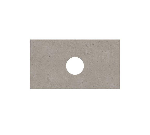 Столешница из керамогранита Kerama Marazzi Magica Риккарди 90 см без отверстия серый матовый MA.1.0.SG519920R/90