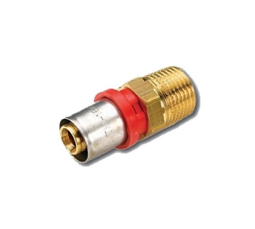 Муфта прессовая Tiemme с наружной резьбой 26x3.0 мм - 1/2 1650180