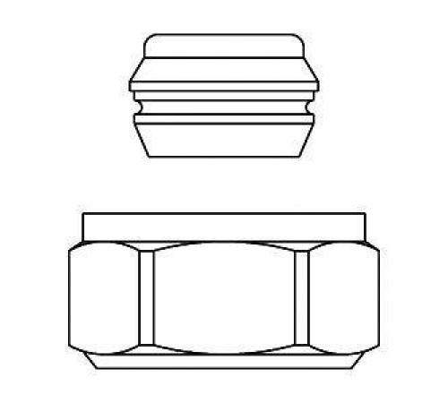 Набор со стяжным кольцом Oventrop 18 мм G 3/4 никелированный 1027477