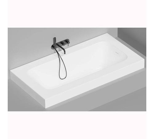 Ванна встраиваемая Salini Orlanda Plus 190х100х60 см S-Sense белый глянцевый 102114G