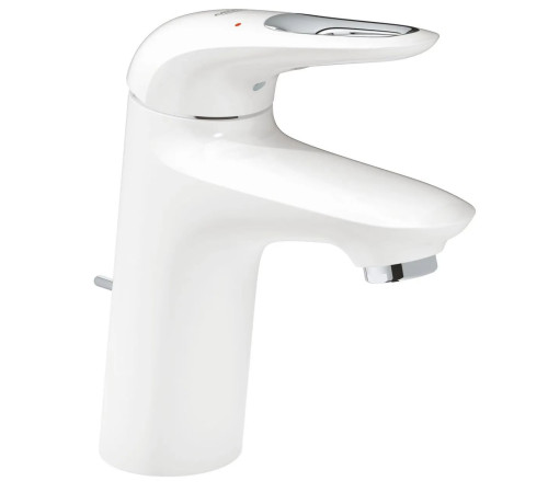 Смеситель для раковины GROHE Eurostyle со сливным гарнитуром Белая луна 33558LS3