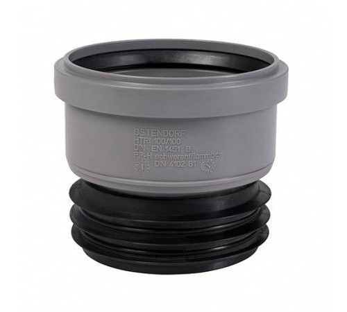Муфта вставная Ostendorf HT HTSM 110 мм PP RAL 7037 115750