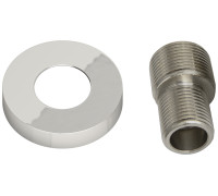 Эксцентрик с отражателем Сунержа Tube d5 см G 1/2 x G 3/4 НР бронза флок 50-1507-0000