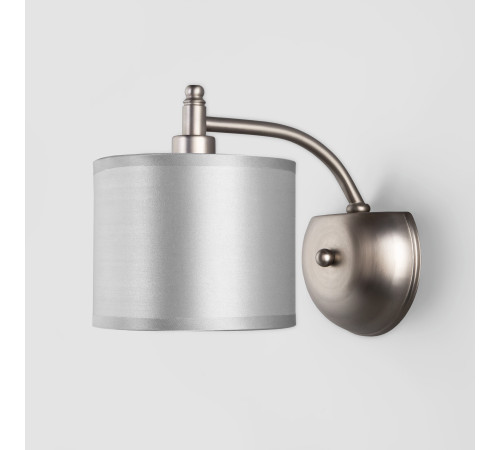 Бра с абажуром 60080/1 сатин-никель