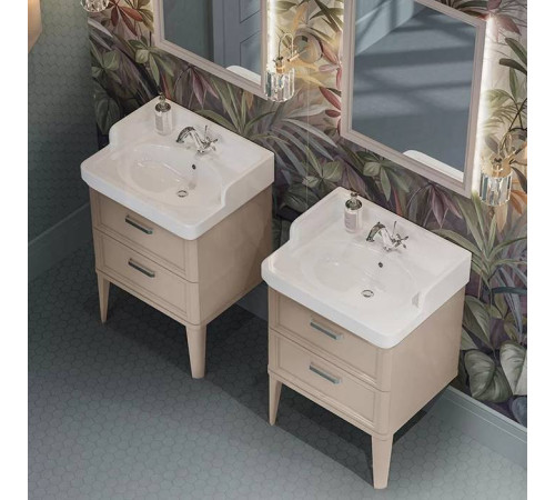 Раковина Kerama Marazzi Pompei 60х50х26.5 см подвесная мебельная белый глянцевый PO.wb.60