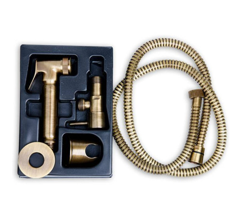 Гигиенический набор Daniel Oasis латунь бронза без смесителя 1000 br