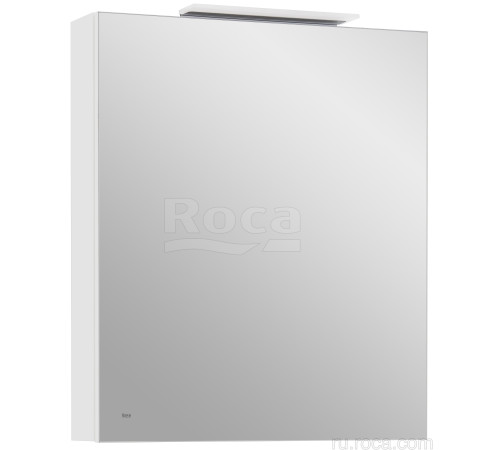 Шкаф зеркальный Roca Oleta правый 600х700х137 мм LED Белый глянец A857646806