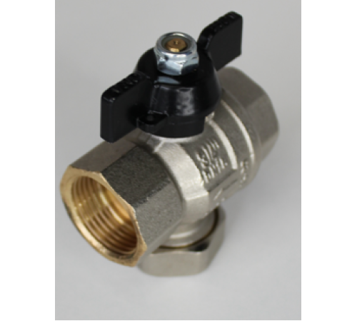 Кран шаровой Elsen с фильтром механической очистки 1 ВВ ручка-бабочка EV30.1010