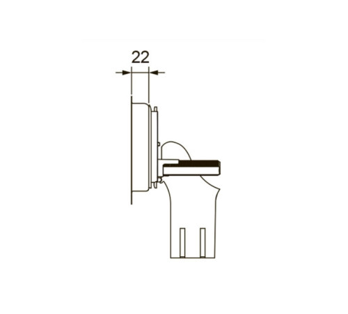 Контейнер для гигиенических таблеток TECE Uni/TECEbase 9240952