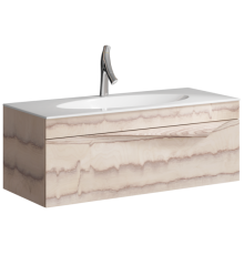 Тумба под умывальник подвесная Clarberg Papyrus-wood светлое дерево Pap-w.01.10/LIGHT