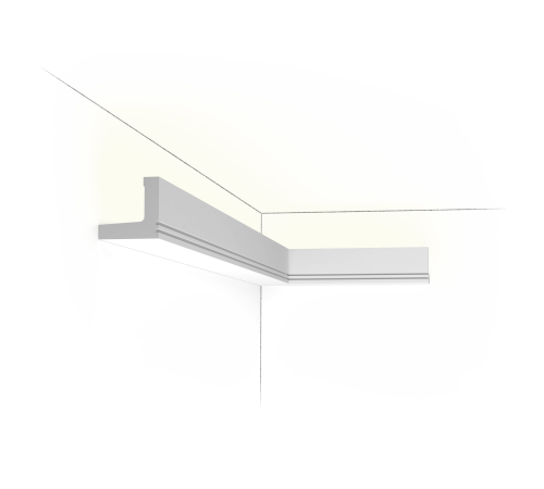 Карниз для скрытого освещения Orac Decor C361 STRIPE