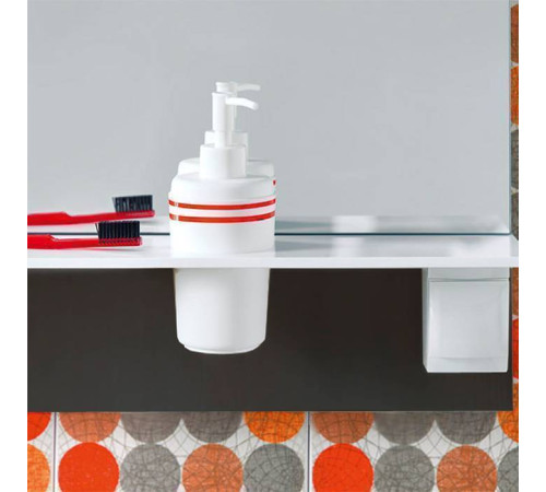 Зеркало с полкой и подсветкой Burgbad Eqio 120х76.9х15 см серый SEZQ120F2010