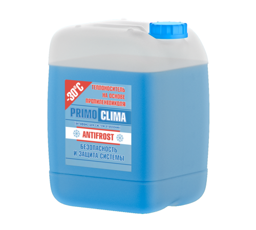 Теплоноситель Primoclima Antifrost -30 °C пропиленгликоль 10 кг PA -30C 10