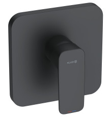 Смеситель для душа Kludi PureStyle на 1 потребитель внешняя монтажная часть черный матовый 406553975