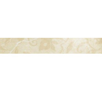 Бордюр керамогранитный Coliseum Сицилия Беж Фашиа Листья 72х450 мм 610090000327