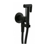 Гигиенический душ Gattoni RT010NO со встроенным смесителем черный матовый RT010NO