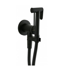 Гигиенический душ Gattoni RT010NO со встроенным смесителем черный матовый RT010NO