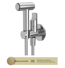 Гигиенический душ со смесителем Fima Carlo Frattini Collettivita брашированный шампань F2320/4HS