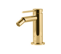Смеситель для биде Gattoni Circle Two на 1 отверстие с донным клапаном Oro Brush 9150/91SG