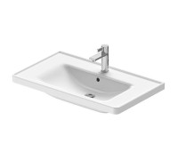 Раковина накладная Duravit D-Neo 80х48 см с переливом 1 отверстие WonderGliss 23678000001