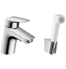 Смеситель для раковины Hansgrohe Logis с гигиеническим душем 71290000