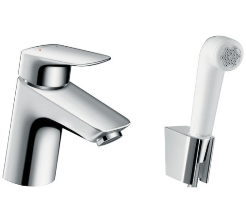 Смеситель для раковины Hansgrohe Logis с гигиеническим душем 71290000