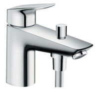 Смеситель на борт ванны Hansgrohe Logis на 1 отверстие с переключателем 71312000