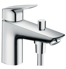 Смеситель на борт ванны Hansgrohe Logis на 1 отверстие с переключателем 71312000