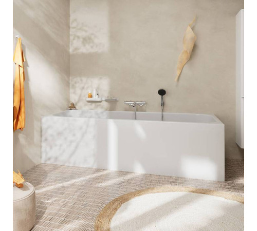 Смеситель для ванны Hansgrohe Tecturis S настенный хром 73422000