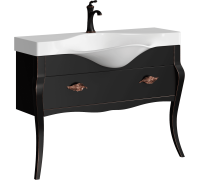 Тумба под умывальник Cezares Borgia 1150х850х550 мм черный BOR0111BLK