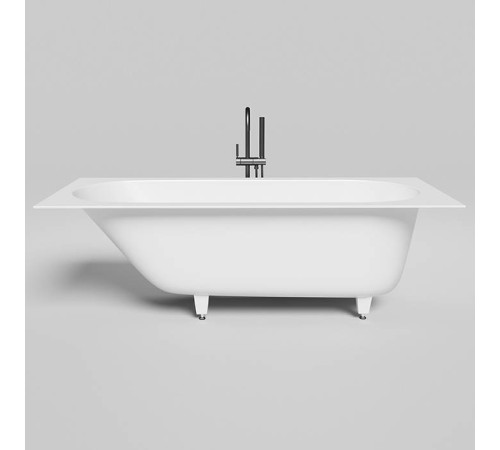 Ванна встраиваемая Salini Ornella 170х80х60 см S-Stone белый матовый 102324M/23101H