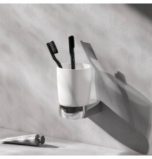 Стакан стеклянный AM.PM Inspire V2.0 с настенным держателем A3034300