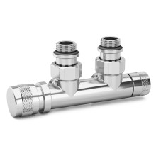 Узел нижнего подключения SR Rubinetterie Tondera угловой 1/2 x 3/4 EK хром левый 0683-1500C0E0