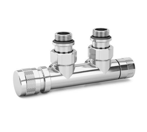 Узел нижнего подключения SR Rubinetterie Tondera угловой 1/2 x 3/4 EK хром левый 0683-1500C0E0