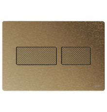 Панель смыва для унитаза TECE TECEsolid двойной смыв бронза 9240435