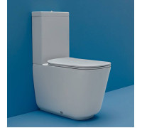 Унитаз-моноблок Kerasan Tribeca 69х34.5 см с креплением WB5N белый матовый 750990/511730/378130