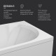 Ванна акриловая AM.PM X-Joy 150x70 см W94A-150-070W-A1