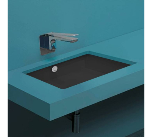 Раковина под столешницу SIMAS Lavabi darredo 56х36 см черный матовый S60 nero matt