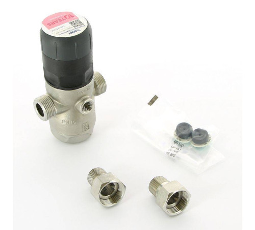 Редуктор давления BWT D1 Inox 1/2 1.5-7 бар PN25 для горячей воды 125300295