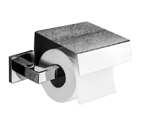 Держатель туалетной бумаги Colombo Design Basic Q с крышкой хром B3791.CR