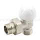 Клапан запорный угловой Tiemme 3/4 НР х 1/2 НР 3330013