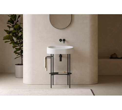 Раковина накладная Globo Lalita 610х420х160 мм без отверстия под смеситель белый глянцевый LT020BI