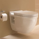 Унитаз подвесной Duravit Starck 3 54x36 см белый 2200090000