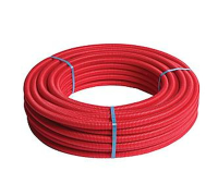 Гофра защитная HENCO 20 мм красная бухта 50 м 50-MR20
