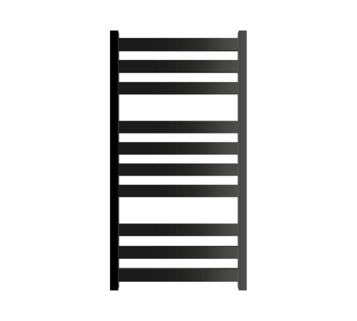 Полотенцесушитель водяной Primoclima Nox 50 Water Black 1000x500 мм 3/4/3 PCNox50WBlack100503.4.3